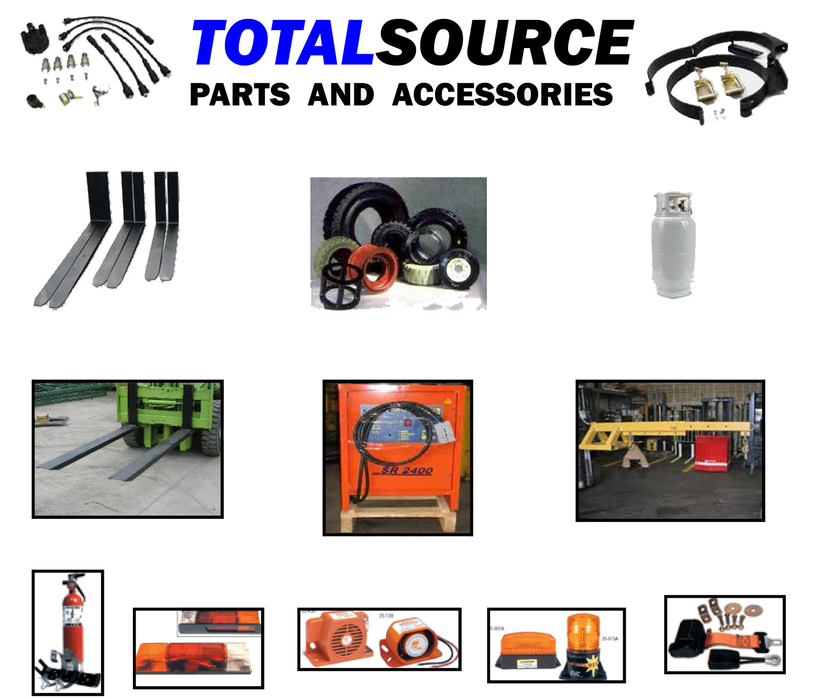 Forklift parts inventory at Eldorado